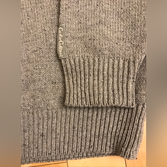 CARLO COLUCCI mens sweater Excellent condition! Sz XL US 50 wool blend embroider - Picture 9 of 11